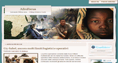 Desktop Screenshot of afrofocus.com